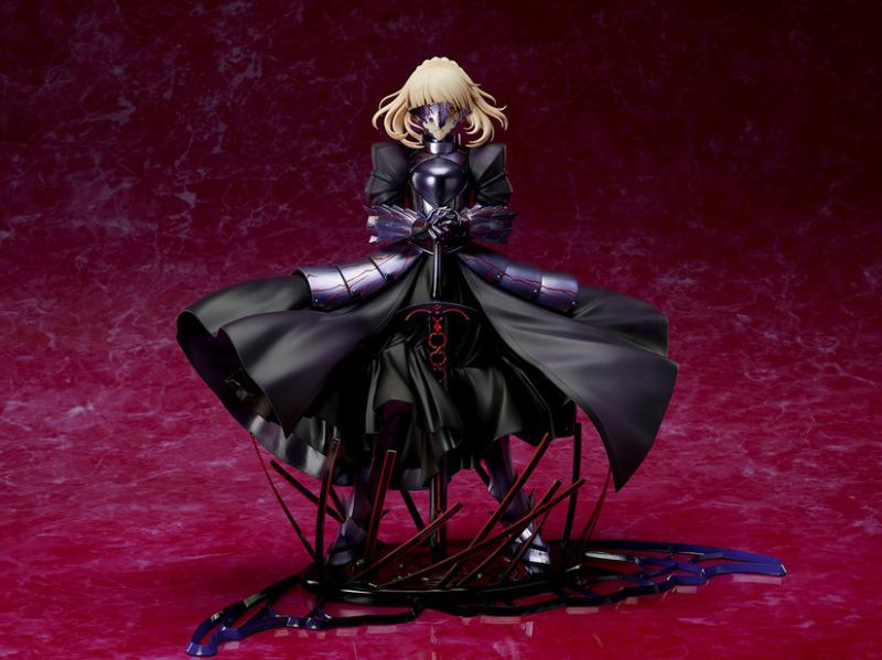 《Fate》HF剧场版黑Saber手办 冷酷无情霸气侧漏！