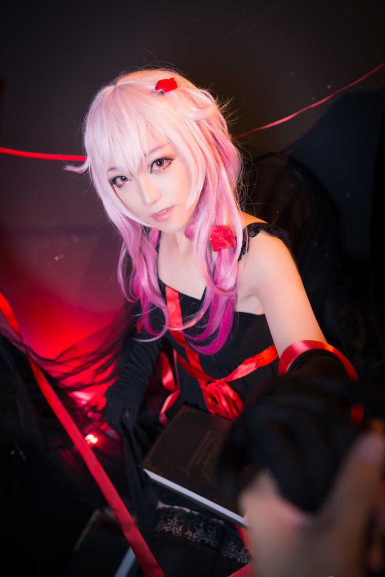 【Cosplay欣赏】罪恶王冠 楪祈黑色连衣裙