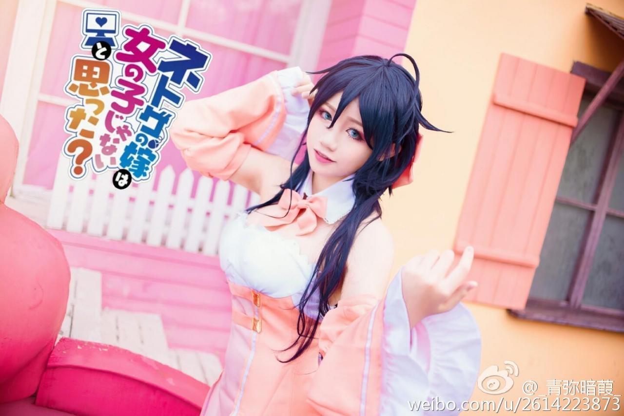 【Cosplay欣赏】线上游戏的老婆不可能是女生？玉置亚子 领域白丝！