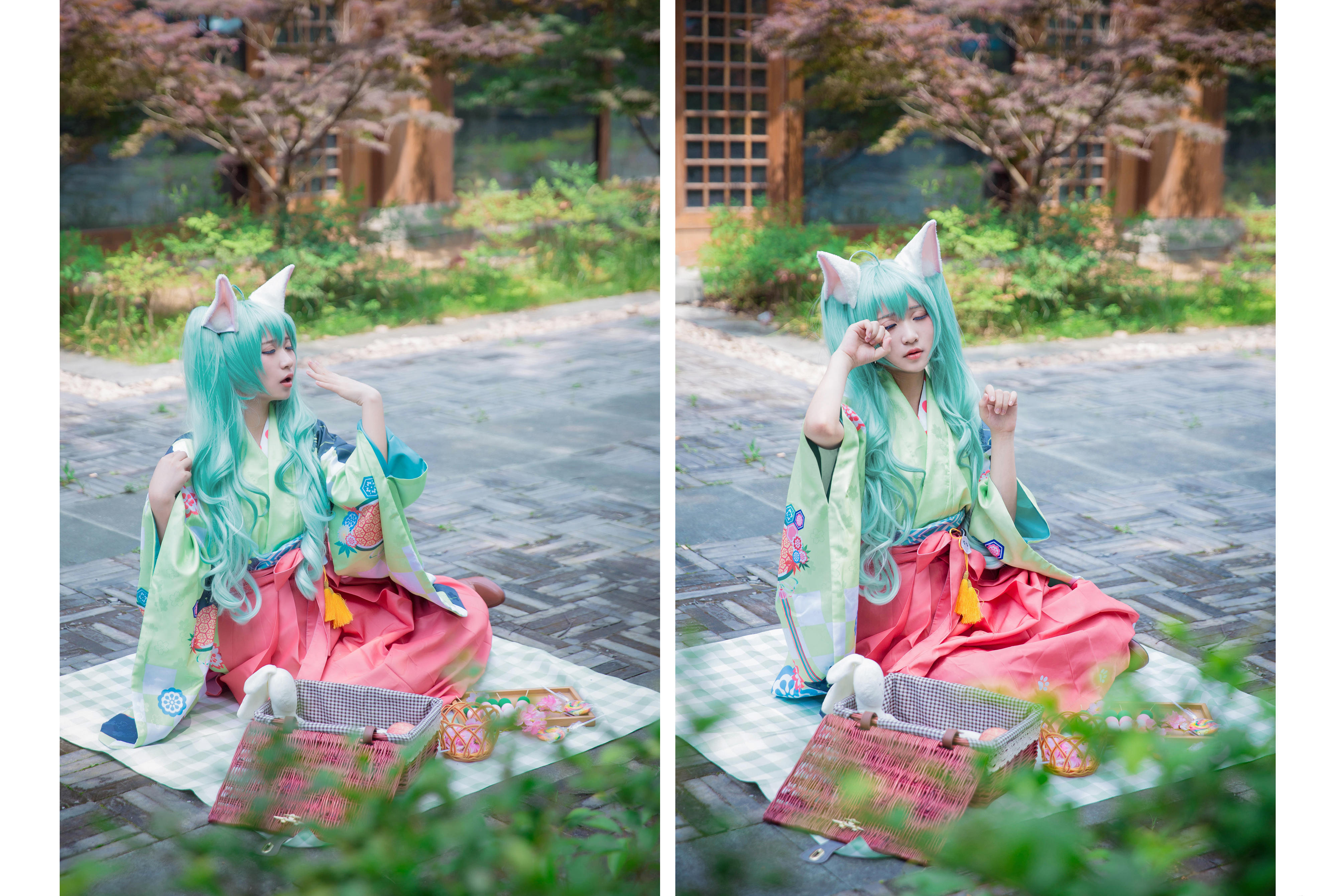 【Cosplay欣赏】VOCALOID 萌猫初音未来