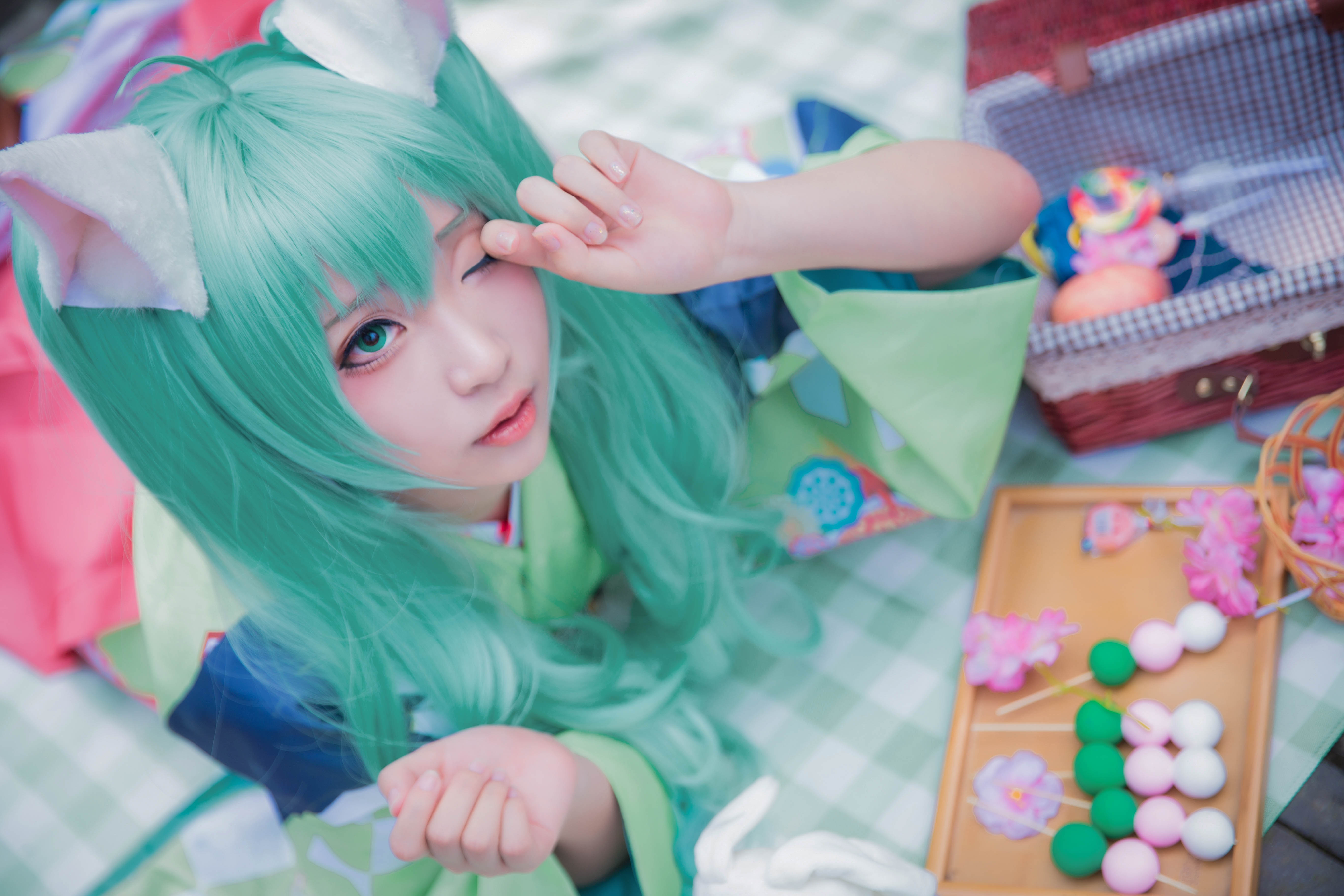 【Cosplay欣赏】VOCALOID 萌猫初音未来