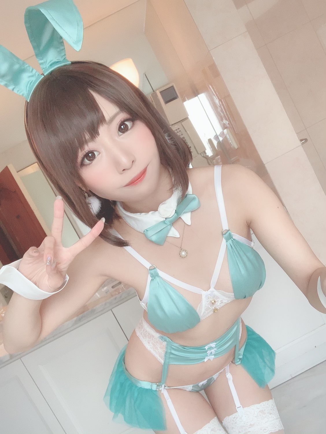 【Cosplay欣赏】11区ふれいあ写真图集 肌肤白嫩无暇清秀自然