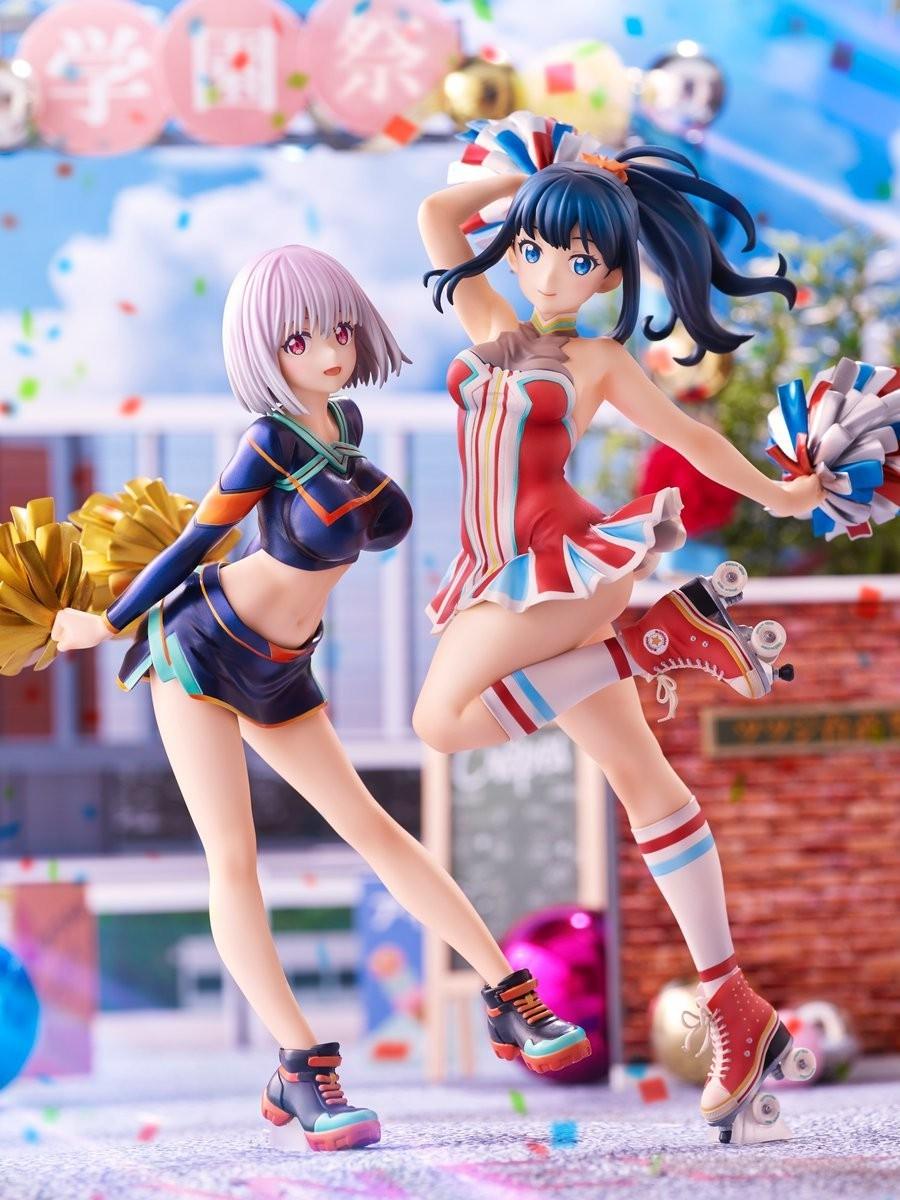 《SSSS.GRIDMAN》六花 新条茜拉拉队手办 这身材真是太棒了