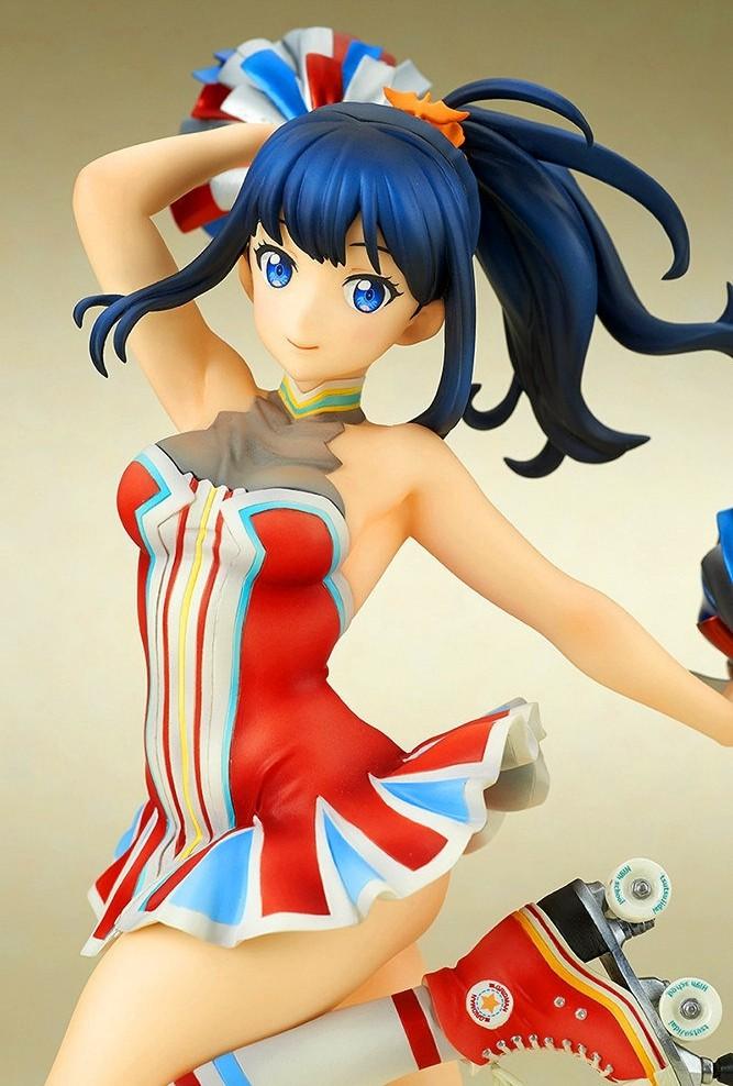 《SSSS.GRIDMAN》六花 新条茜拉拉队手办 这身材真是太棒了