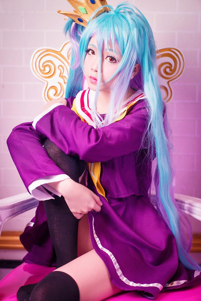 【Cosplay欣赏】No Game No Life/游戏人生，阿勒&#8230;白的欧尼酱去哪了？