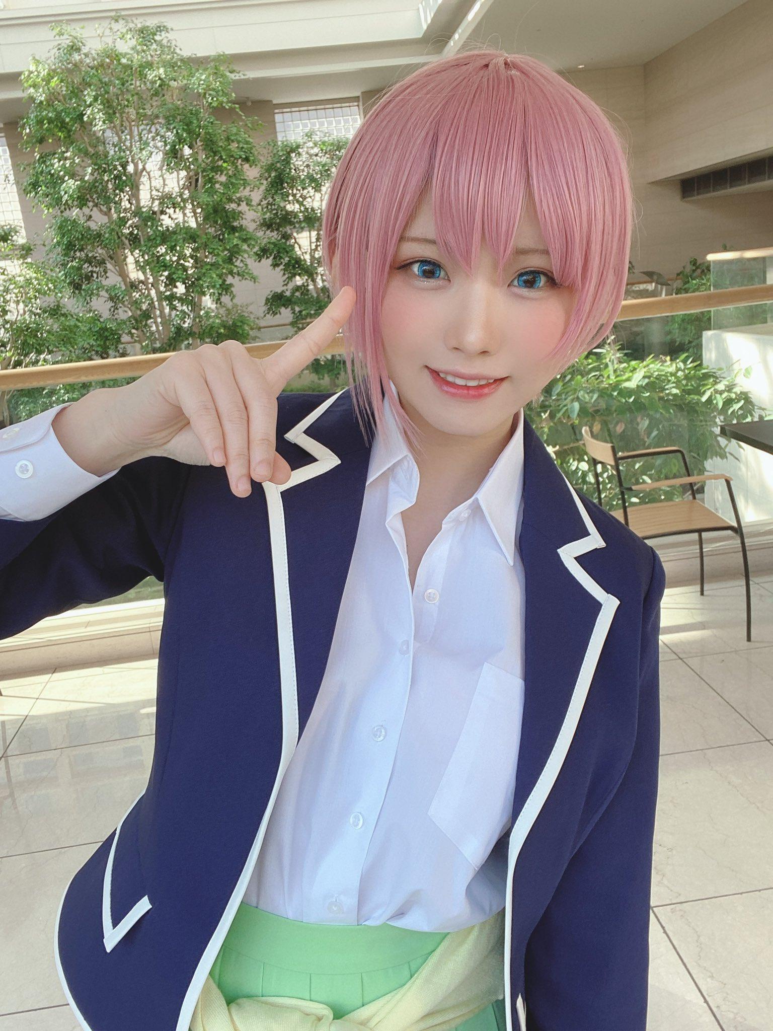 【Cosplay欣赏】五等分的花嫁，えなこ（enako）太可爱啦 嫁给我吧！