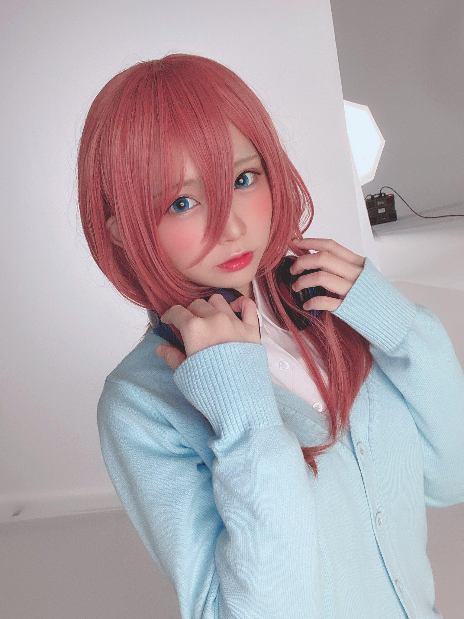 【Cosplay欣赏】五等分的花嫁，えなこ（enako）太可爱啦 嫁给我吧！