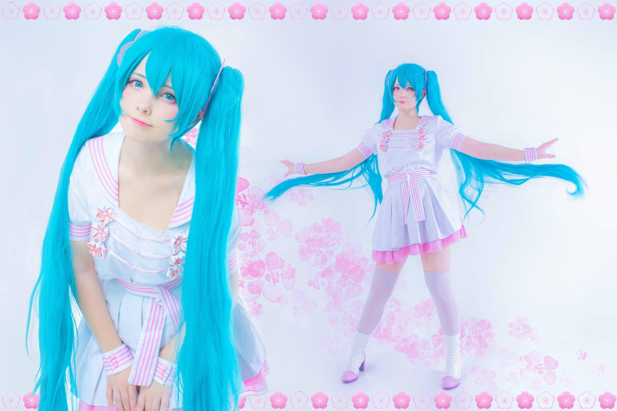 【Cosplay欣赏】俄罗斯萌妹《Saya Scarlet》超大份 初音ミク精选集！