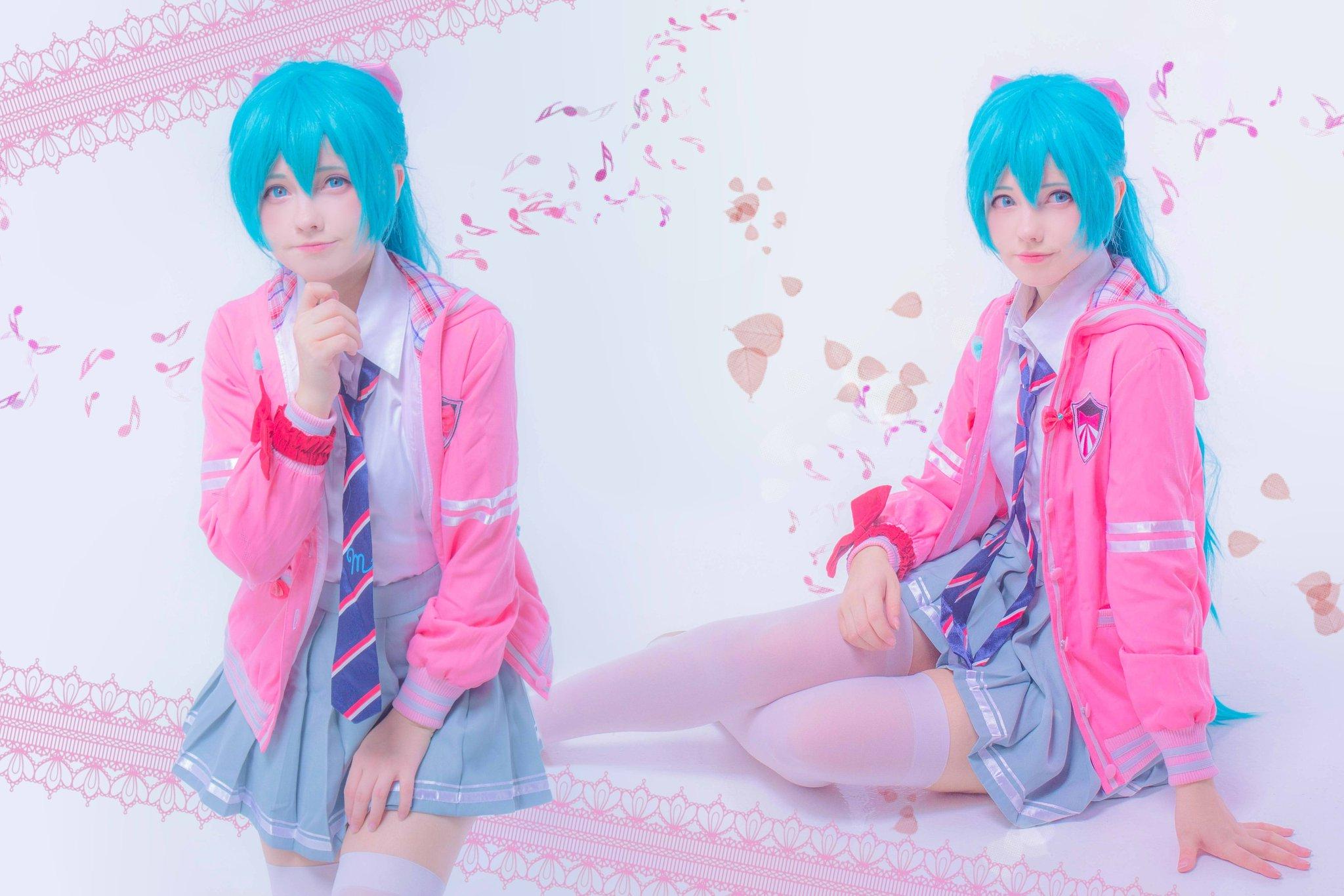 【Cosplay欣赏】俄罗斯萌妹《Saya Scarlet》超大份 初音ミク精选集！