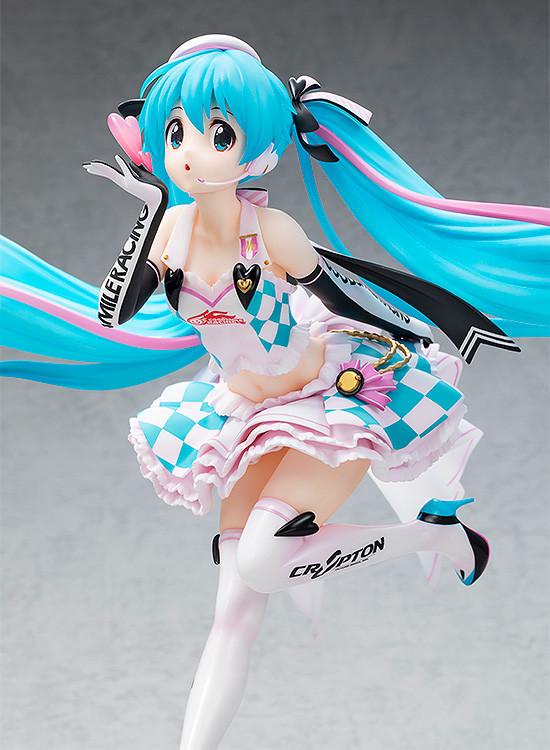 初音未来 赛车初音 RACING MIKU 2019 侧身主视觉图手办