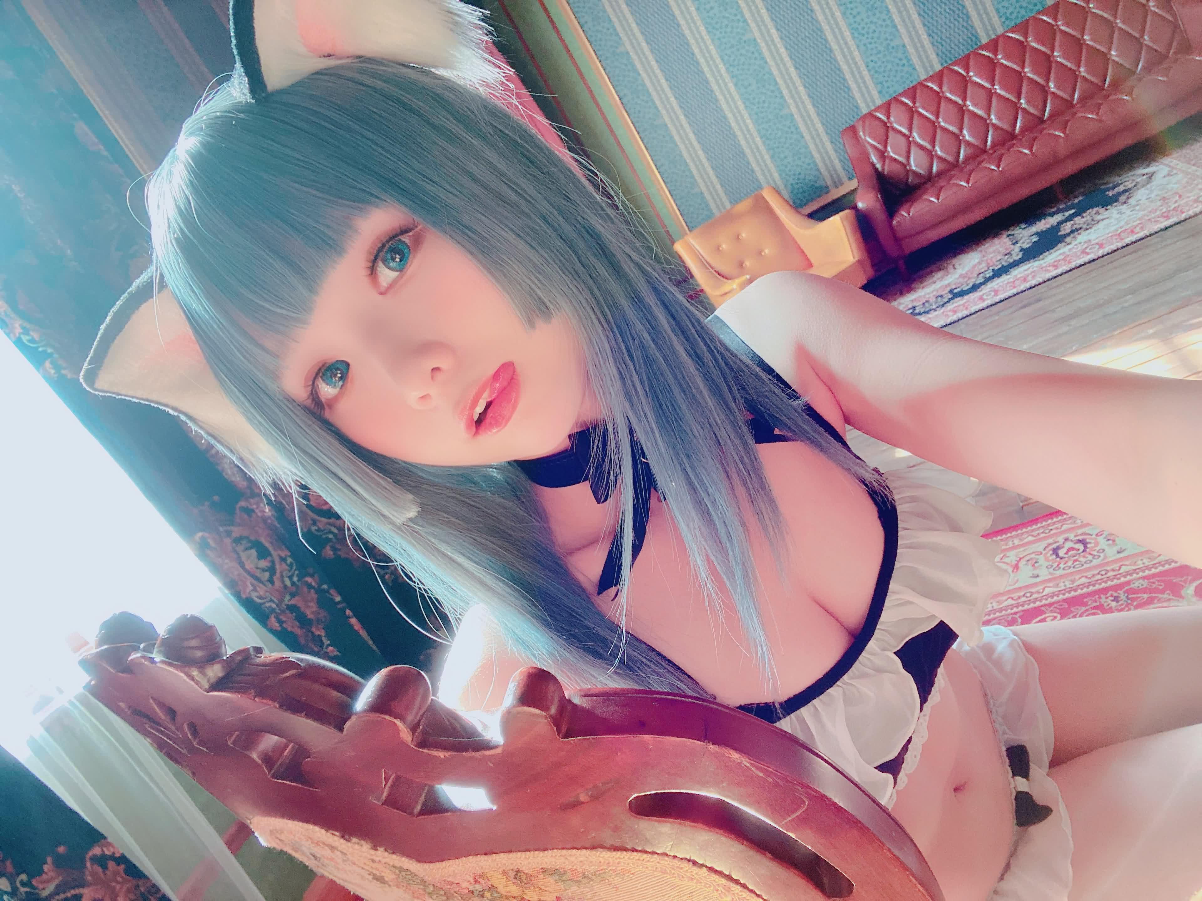 【Cosplay欣赏】欧派好大&#8230;《霜月》超大份精选集！！