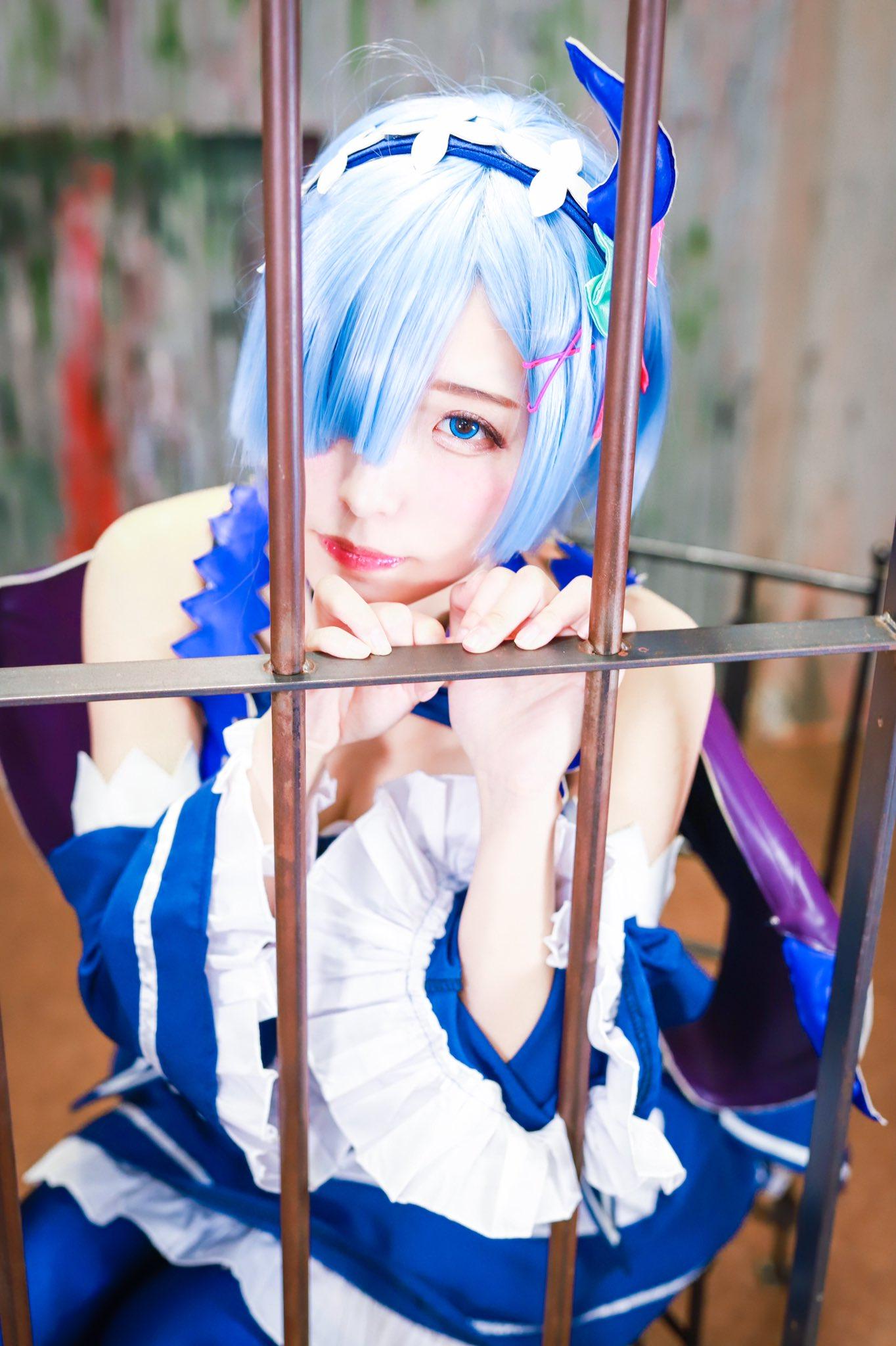 【Cosplay欣赏】雷姆是真的好康《月野のあ》超大份精选集！！