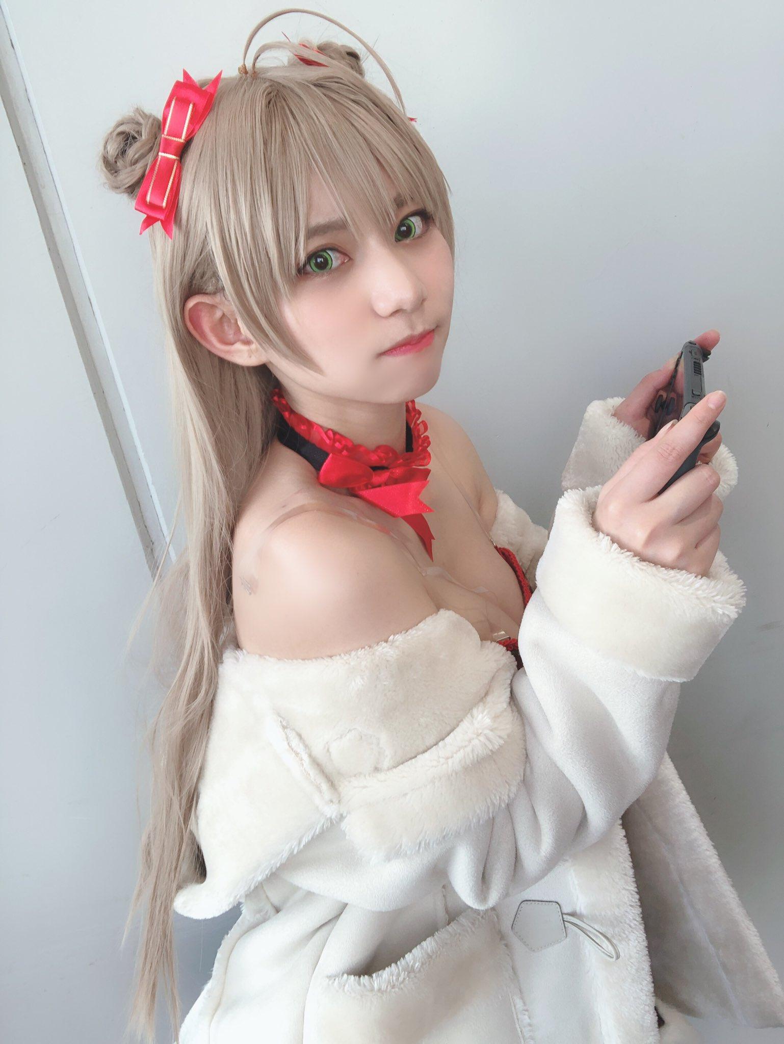 【Cosplay欣赏】果然吃货都这么可爱的嘛？《本田夕歩》超大份精选集！！