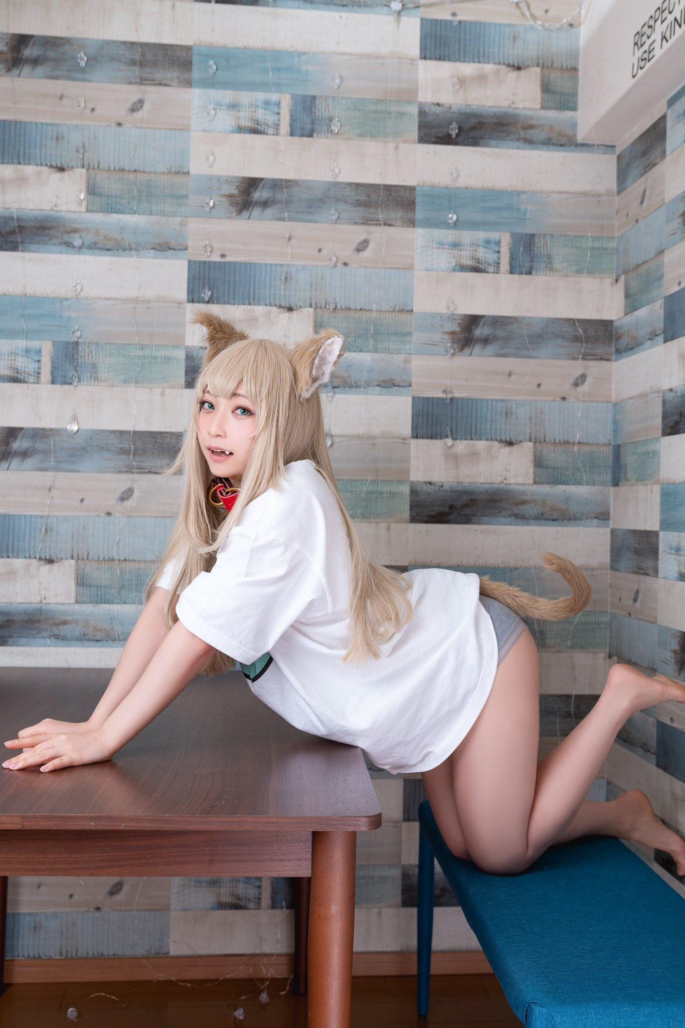 【Cosplay欣赏】40原老师的那只猫来了&#8230;《星乃まみ》超大份精选集！！