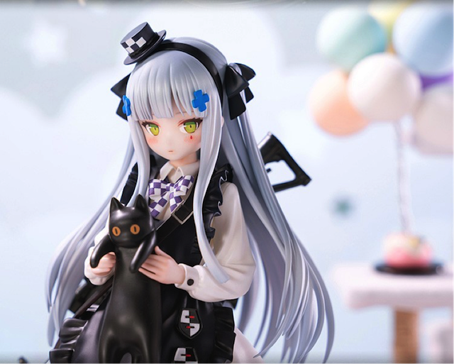 「少女前线」HK416黑猫的赠礼Ver.手办登场