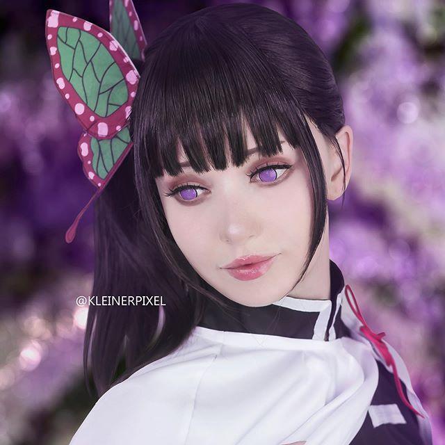 【Cosplay欣赏】YT美妆师《Kleiner Pixel》COS神还原各种鬼灭角色！