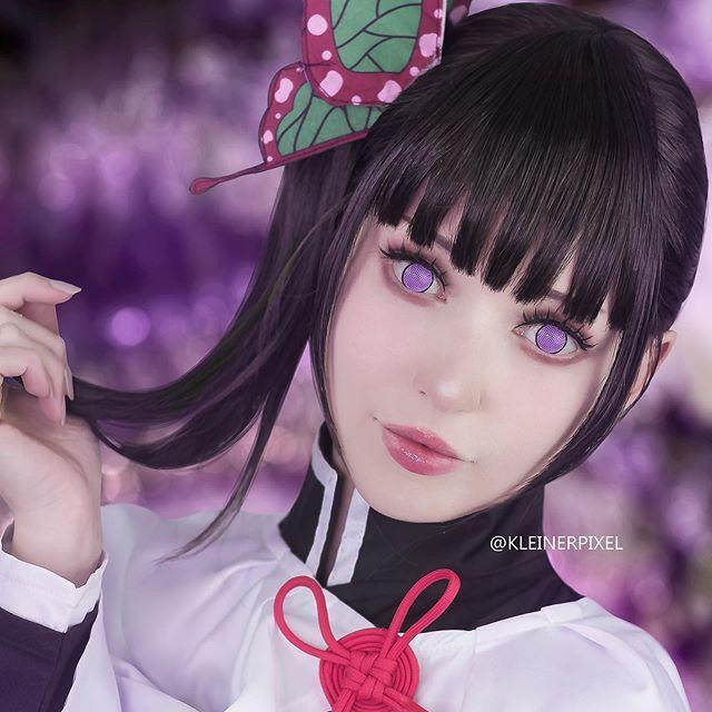 【Cosplay欣赏】YT美妆师《Kleiner Pixel》COS神还原各种鬼灭角色！