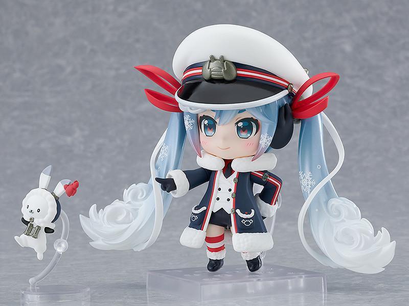 GSC《初音未来》雪未来 2022 Grand Voyage 黏土人 手办