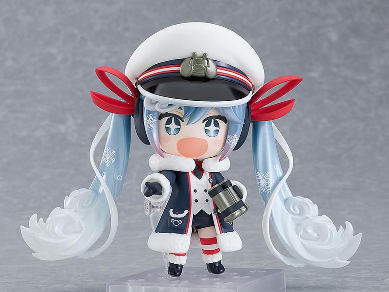 GSC《初音未来》雪未来 2022 Grand Voyage 黏土人 手办