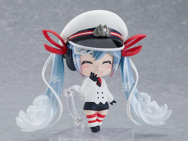 GSC《初音未来》雪未来 2022 Grand Voyage 黏土人 手办