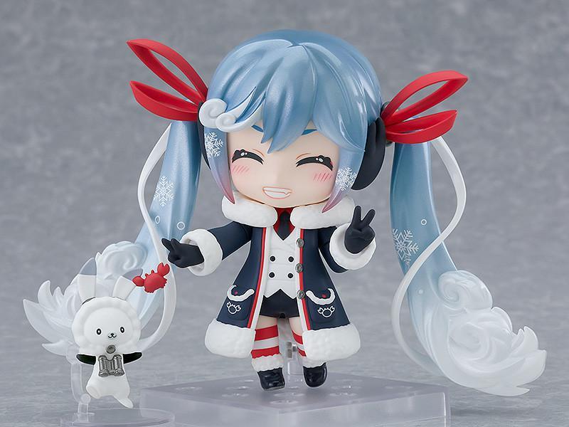 GSC《初音未来》雪未来 2022 Grand Voyage 黏土人 手办