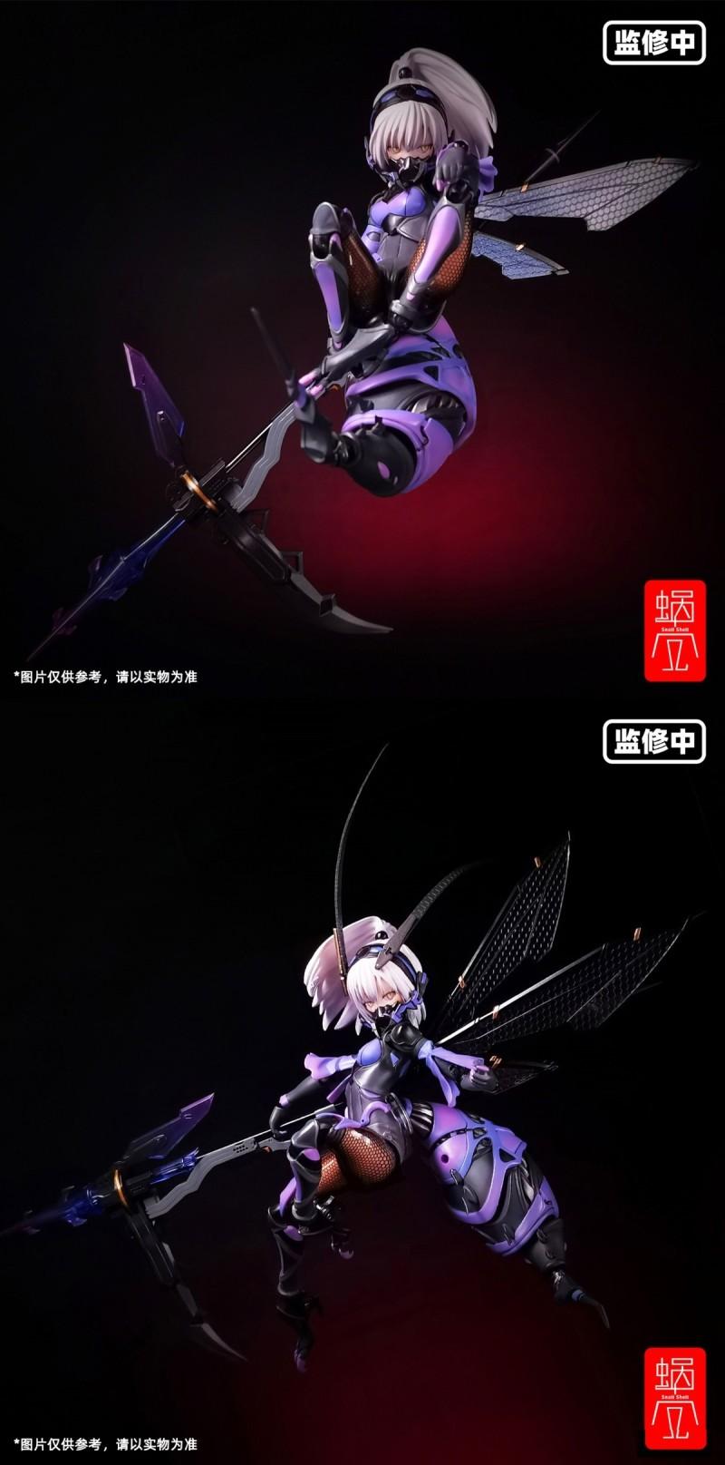 蜗之壳工作室《画师 MOGUMO 作品》三叶 1/12 比例手办，2022年发售！