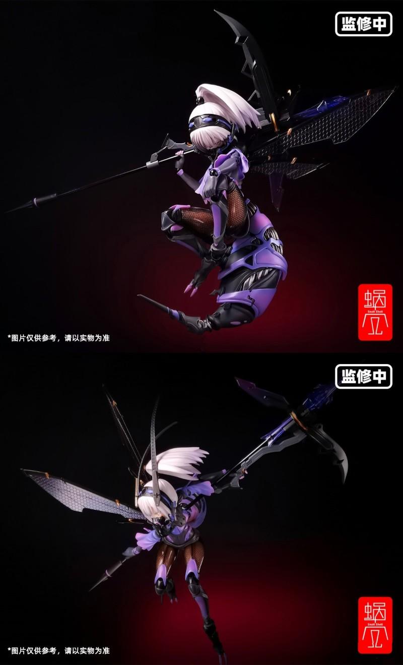 蜗之壳工作室《画师 MOGUMO 作品》三叶 1/12 比例手办，2022年发售！