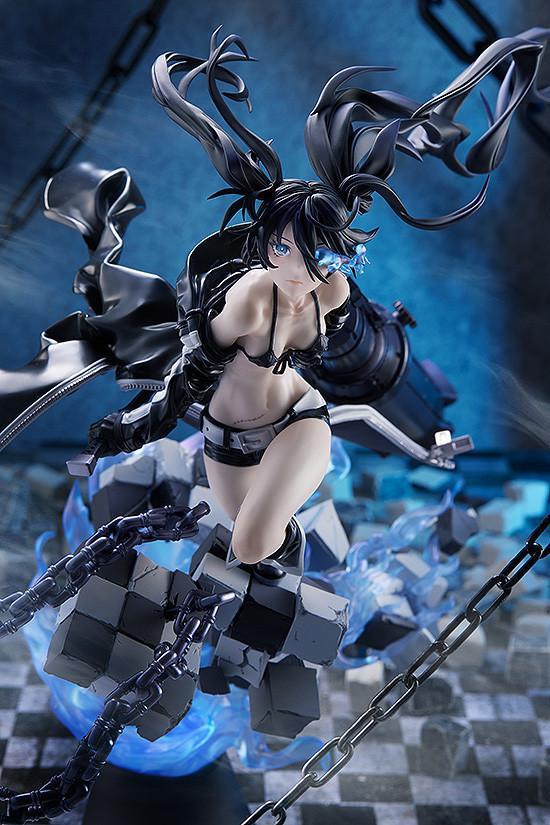 MaxFactory《BLACK★ROCK SHOOTER》黑岩射手 HxxG Edition.1/7比例手办，2023年8月发售！