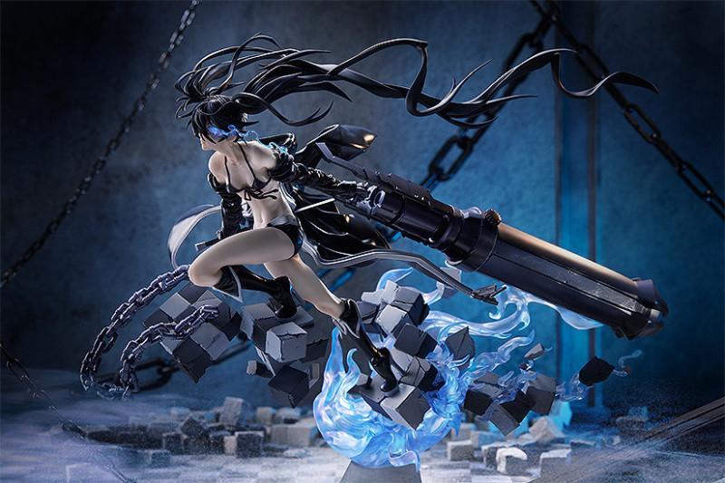 MaxFactory《BLACK★ROCK SHOOTER》黑岩射手 HxxG Edition.1/7比例手办，2023年8月发售！