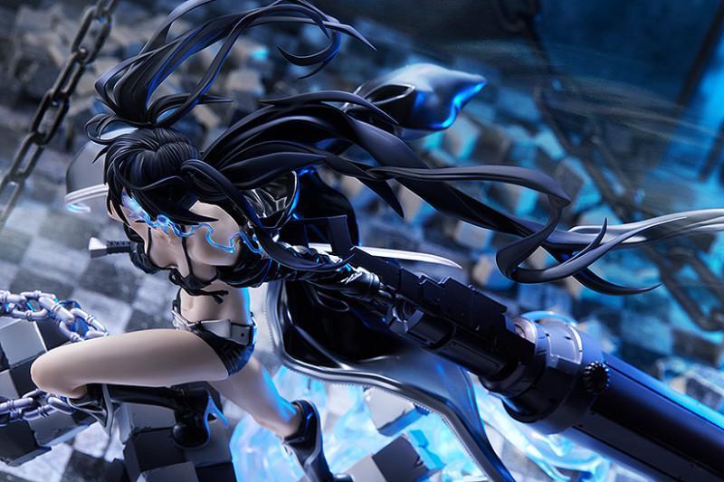 MaxFactory《BLACK★ROCK SHOOTER》黑岩射手 HxxG Edition.1/7比例手办，2023年8月发售！