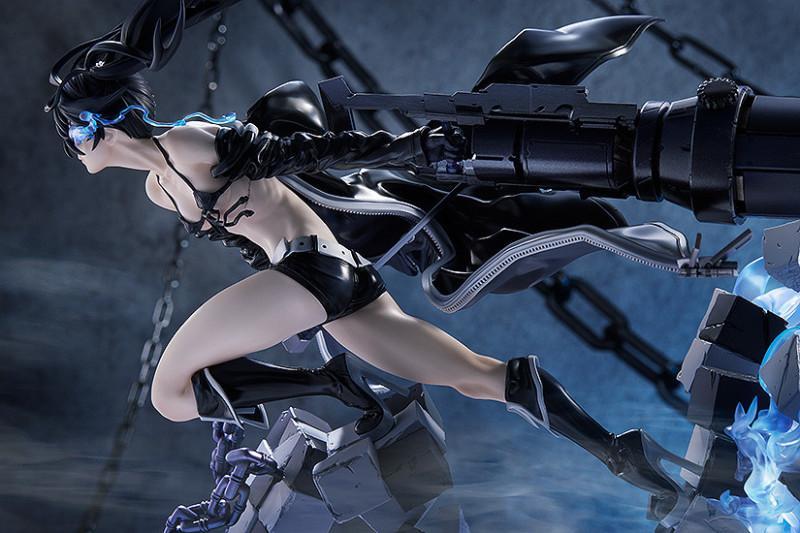 MaxFactory《BLACK★ROCK SHOOTER》黑岩射手 HxxG Edition.1/7比例手办，2023年8月发售！