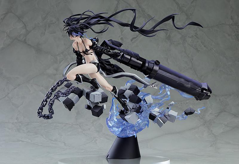 MaxFactory《BLACK★ROCK SHOOTER》黑岩射手 HxxG Edition.1/7比例手办，2023年8月发售！