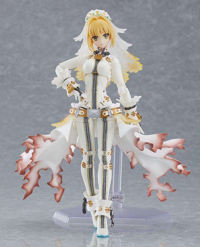 Max Factory《Fate/Grand Order》Saber/尼禄‧克劳狄乌斯 新娘拘束服 figma可动手办，2022年11月发售！