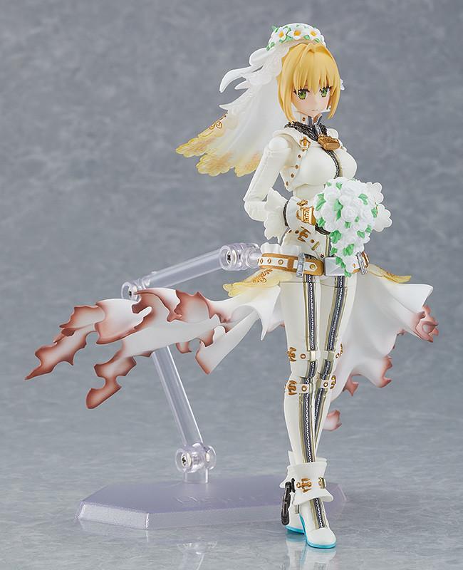 Max Factory《Fate/Grand Order》Saber/尼禄‧克劳狄乌斯 新娘拘束服 figma可动手办，2022年11月发售！