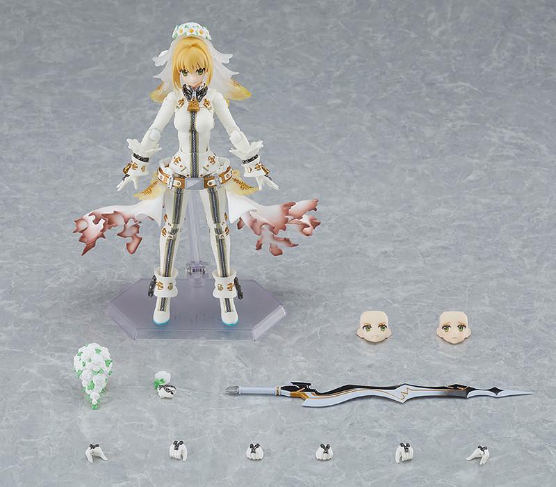 Max Factory《Fate/Grand Order》Saber/尼禄‧克劳狄乌斯 新娘拘束服 figma可动手办，2022年11月发售！