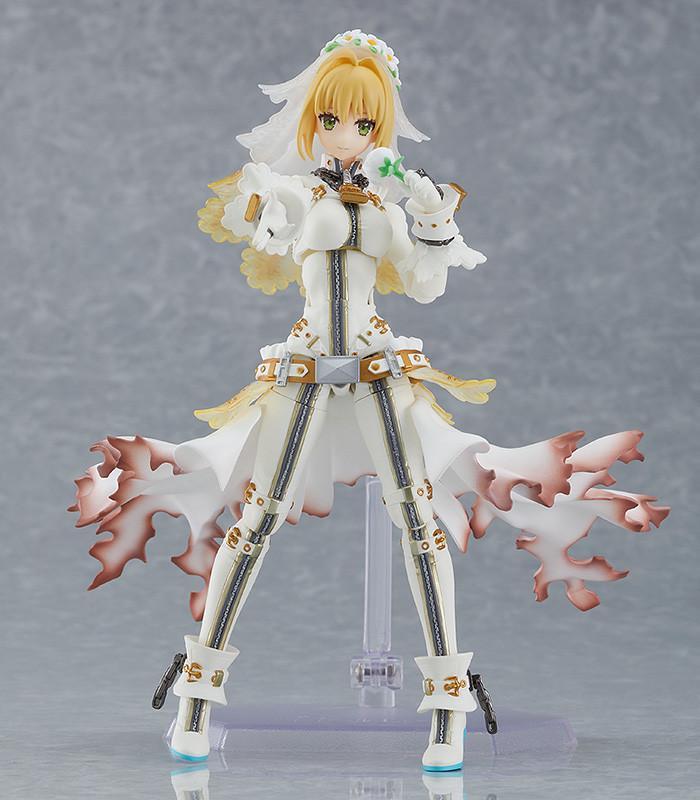 Max Factory《Fate/Grand Order》Saber/尼禄‧克劳狄乌斯 新娘拘束服 figma可动手办，2022年11月发售！