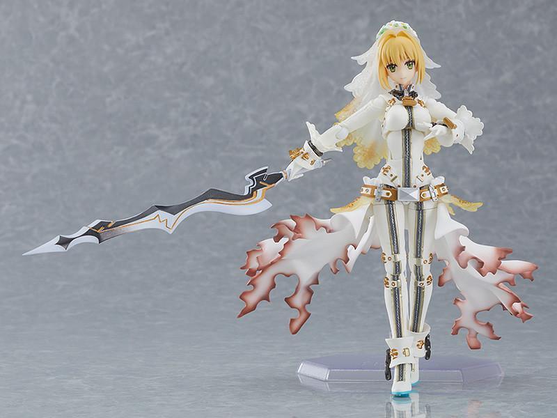 Max Factory《Fate/Grand Order》Saber/尼禄‧克劳狄乌斯 新娘拘束服 figma可动手办，2022年11月发售！