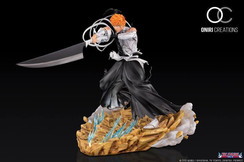 Oniri Creations《BLEACH 死神》黑崎一护 初次卍解 1/6 比例手办，2023年第三季发售！