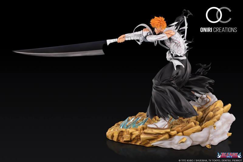 Oniri Creations《BLEACH 死神》黑崎一护 初次卍解 1/6 比例手办，2023年第三季发售！