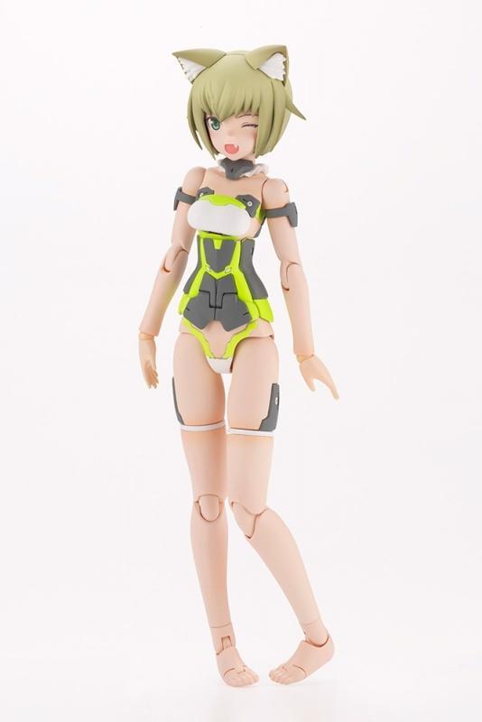 寿屋《Frame Arms Girl 骨装机娘》祈仙蒂雅 Racer＆NOSERU Racing Spec Ver. 组装手办，2022年8月发售！