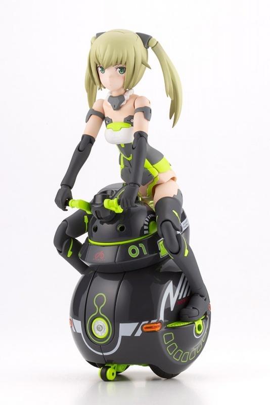 寿屋《Frame Arms Girl 骨装机娘》祈仙蒂雅 Racer＆NOSERU Racing Spec Ver. 组装手办，2022年8月发售！