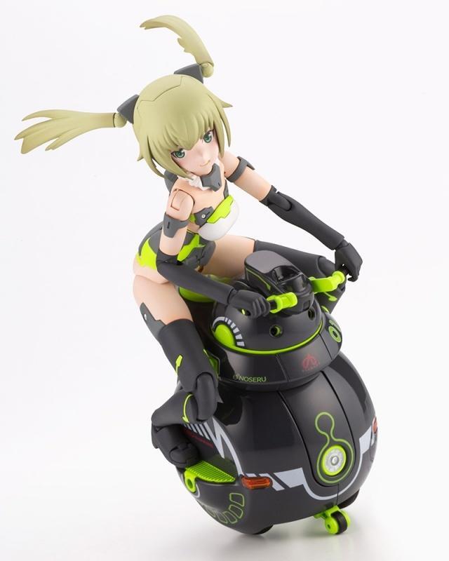 寿屋《Frame Arms Girl 骨装机娘》祈仙蒂雅 Racer＆NOSERU Racing Spec Ver. 组装手办，2022年8月发售！