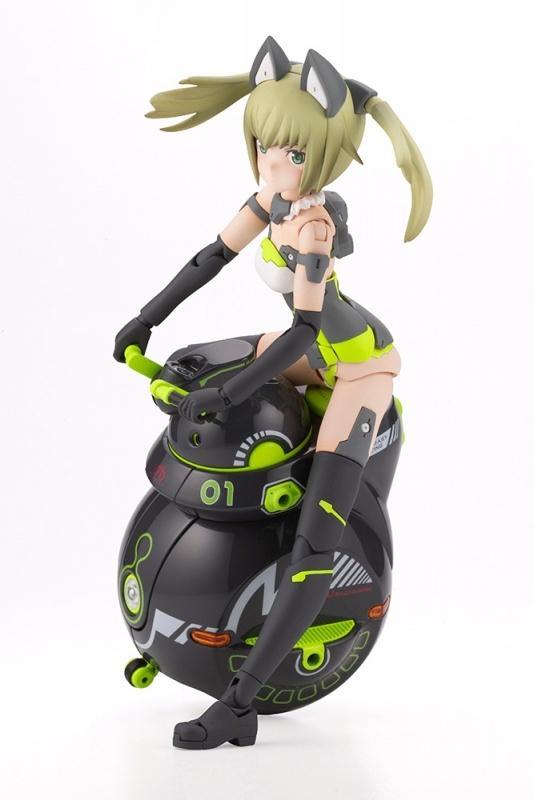 寿屋《Frame Arms Girl 骨装机娘》祈仙蒂雅 Racer＆NOSERU Racing Spec Ver. 组装手办，2022年8月发售！