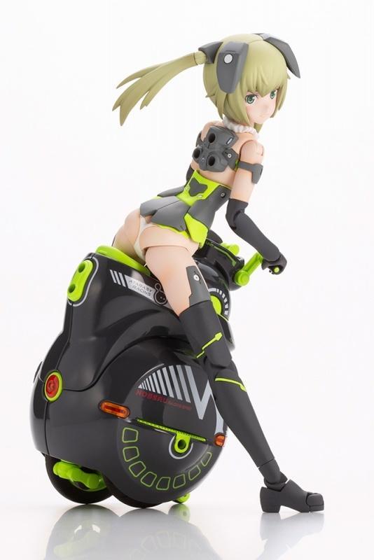 寿屋《Frame Arms Girl 骨装机娘》祈仙蒂雅 Racer＆NOSERU Racing Spec Ver. 组装手办，2022年8月发售！