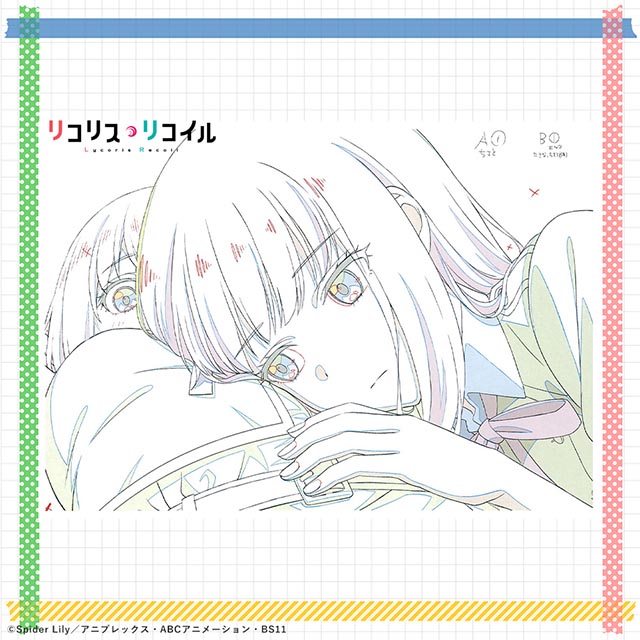 动画「Lycoris Recoil」第五话部分设定和原画公布