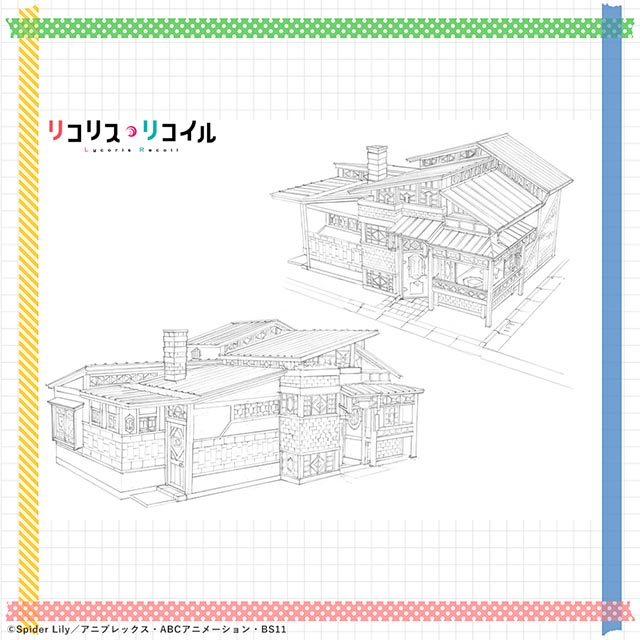 动画「Lycoris Recoil」第五话部分设定和原画公布